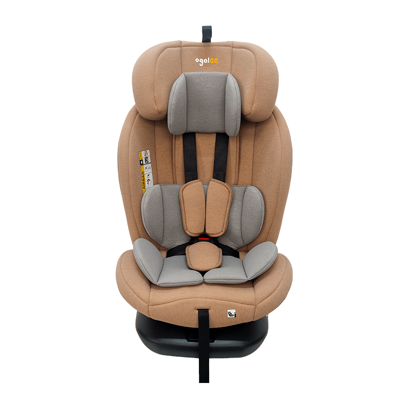 OG801A ECE R129 ISIZE BABY CAR SEAT 40-150 ซม. ISOFIX ที่นั่งความปลอดภัยเด็ก 360 องศาหมุนขนาดใหญ่สำหรับเด็ก