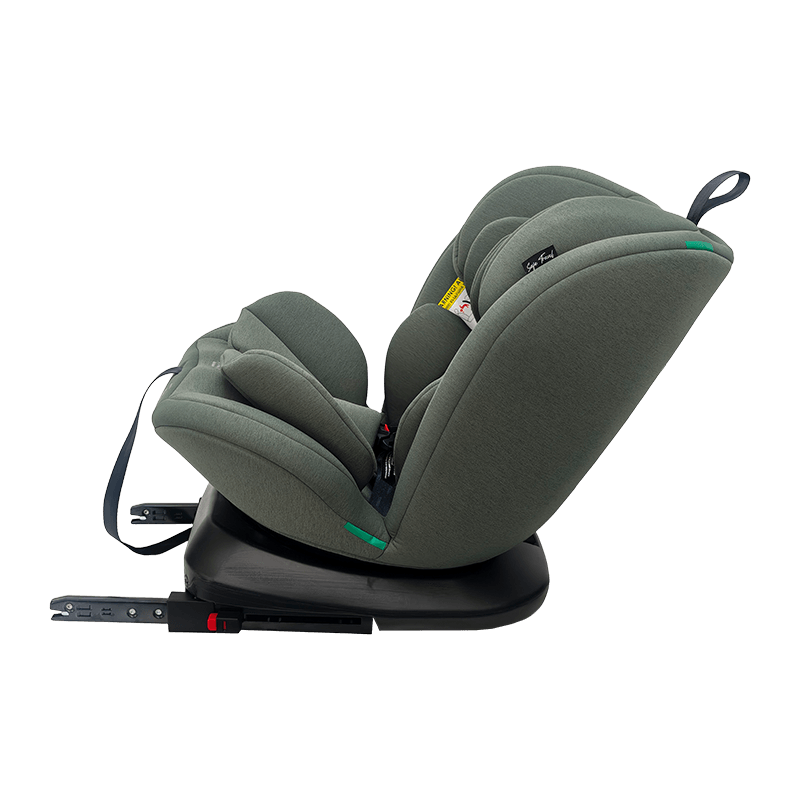 OG801A ECE R129 ISIZE BABY CAR SEAT 40-150 ซม. ISOFIX ที่นั่งความปลอดภัยเด็ก 360 องศาหมุนขนาดใหญ่สำหรับเด็ก