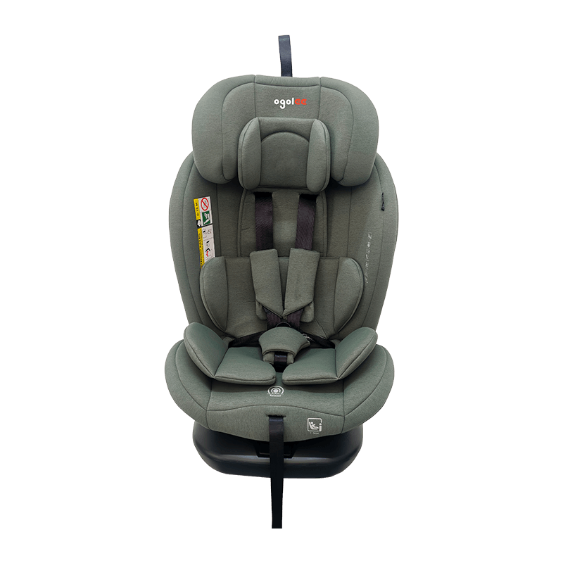 OG801A ECE R129 ISIZE BABY CAR SEAT 40-150 ซม. ISOFIX ที่นั่งความปลอดภัยเด็ก 360 องศาหมุนขนาดใหญ่สำหรับเด็ก