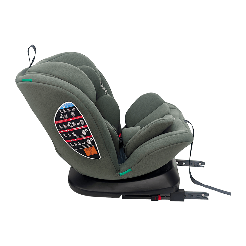 OG801A ECE R129 ISIZE BABY CAR SEAT 40-150 ซม. ISOFIX ที่นั่งความปลอดภัยเด็ก 360 องศาหมุนขนาดใหญ่สำหรับเด็ก