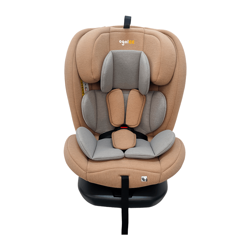 OG801A ECE R129 ISIZE BABY CAR SEAT 40-150 ซม. ISOFIX ที่นั่งความปลอดภัยเด็ก 360 องศาหมุนขนาดใหญ่สำหรับเด็ก