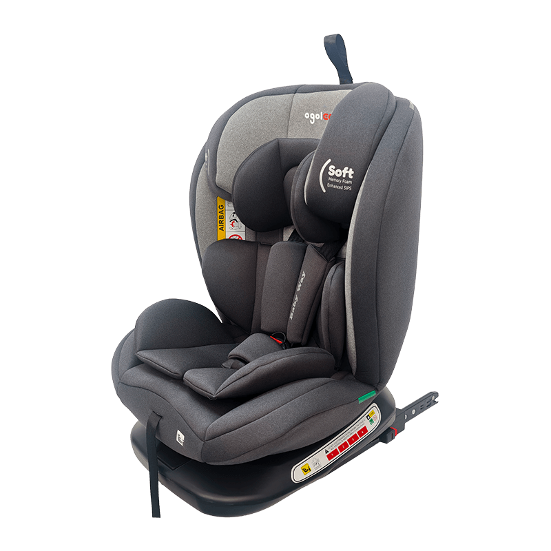 OG801A ECE R129 ISIZE BABY CAR SEAT 40-150 ซม. ISOFIX ที่นั่งความปลอดภัยเด็ก 360 องศาหมุนขนาดใหญ่สำหรับเด็ก