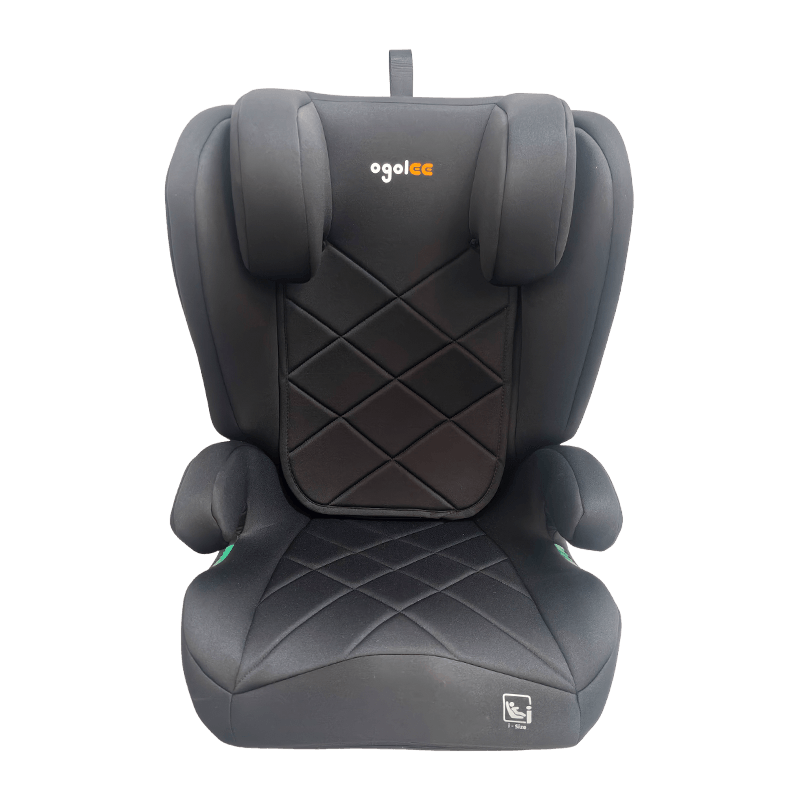 OG303B R129 เบาะรถยนต์สำหรับเด็กราคา 100-150 ซม. พร้อมลายนูน